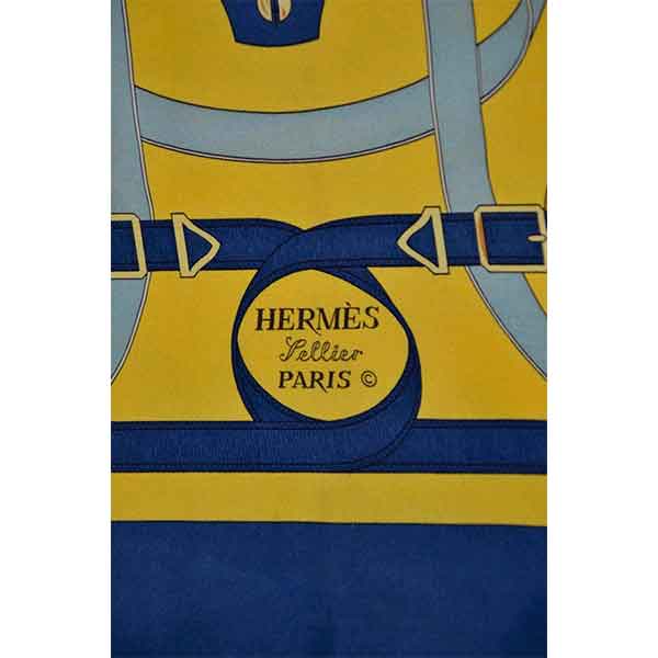 Hermès 1990-2000s pre-owned Eperon d'Or Silk Scarf - Farfetch