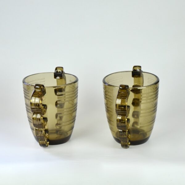 pierre d'avesn art deco vase pair divine style french antiques 3