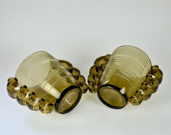 pierre d'avesn art deco vase pair divine style french antiques