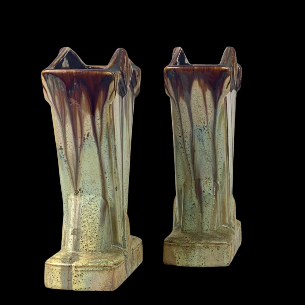 Pair of Thulin Art Deco vases, Belgium - Image 4