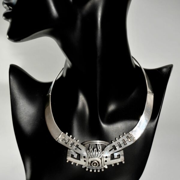 1950s VOD Mexico silver necklace divine style