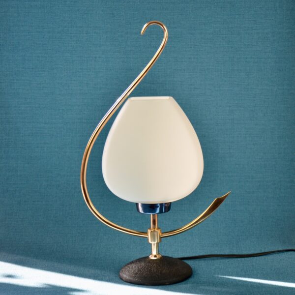divine style french antiques Arlus 1960s modernist lamp 4