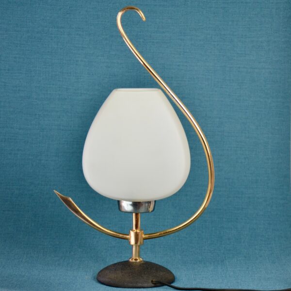 divine style french antiques Arlus 1960s modernist lamp 2