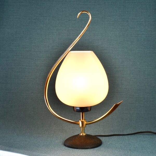 divine style french antiques Arlus 1960s modernist lamp 1