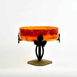 divine style french antiques Degué French Art Deco glass