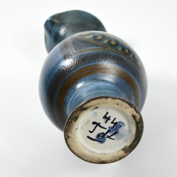 jean de lespinasse jug vase mid century french ceramic 1950s 1960s pottery 3