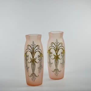 Legras baluster vases