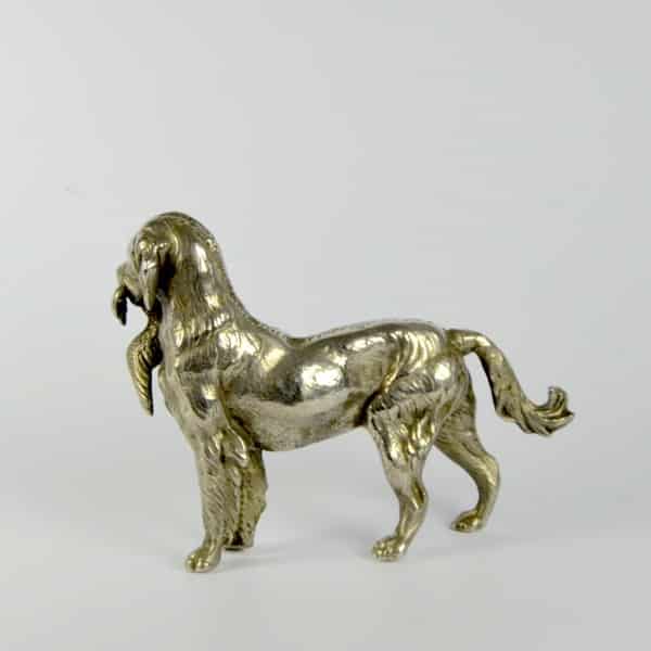 divine style french antiques bronze hunting dog statuette 3