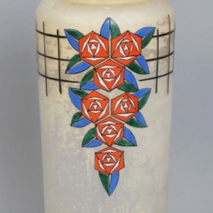 leune enamelled glass