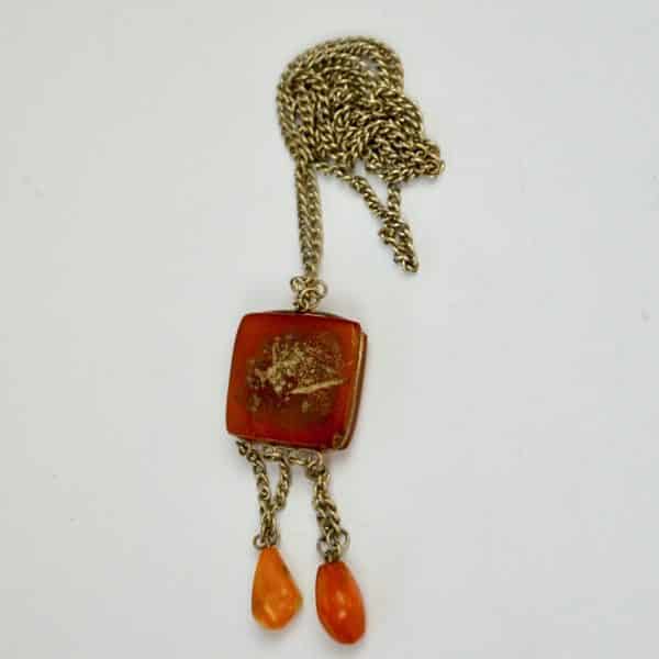 divine style french antiques amber pendant 6