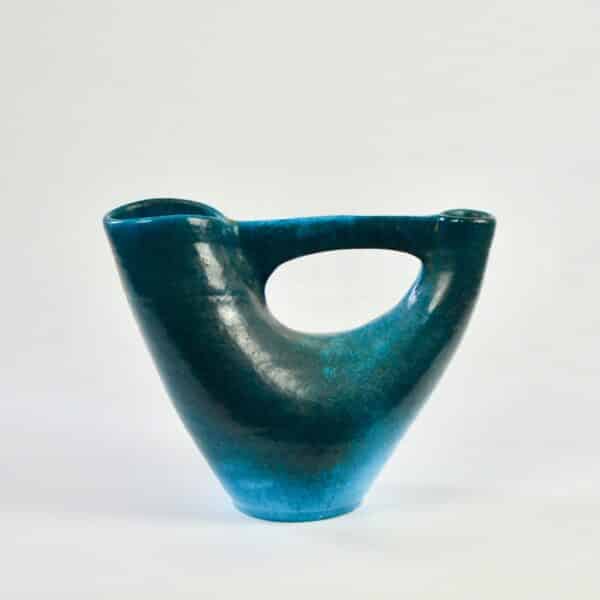 accolay vase gauloise french mid century ceramics 1950s pottery