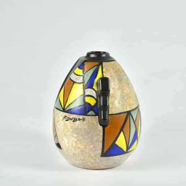 divine style french antiques art deco modernist vase art deco cubist dubois belgium 3