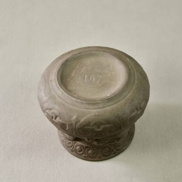 divine style french antiques sarreguemines terre d'égypte vase art nouveau 3