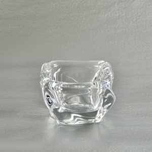 Daum crystal ashtray 1960s 70s mid century - Divine Style French Antiques
