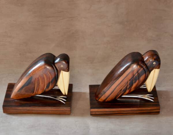 divine style french antiques french art deco bookends birds 5