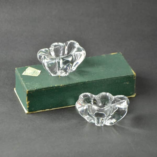 divine style french antiques daum crystal open salts pr 2