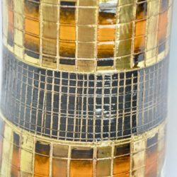 divine style french antiques fratelli franciullacci gold sgraffito decanter bottle vase 9