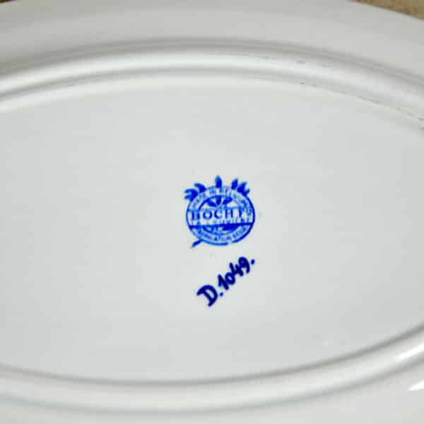 divine style french antiques charles catteau boch keramis plate. 2