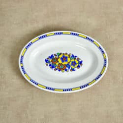 divine style french antiques charles catteau boch keramis plate. 4