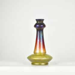 divine style french antiques loetz vase with iridescent glaze 7