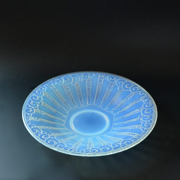 french antiques etling opalescent bowl 367 b