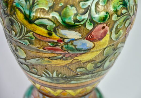 divine style french antiques Perugia Italian pottery vase 1