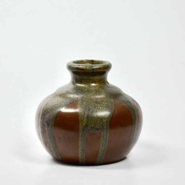divine style french antiques leon pointu drip glaze stoneware vase 1