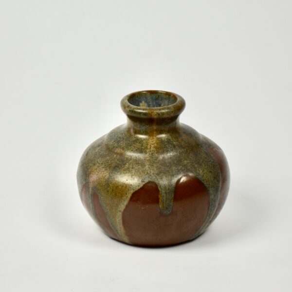 divine style french antiques leon pointu drip glaze stoneware vase