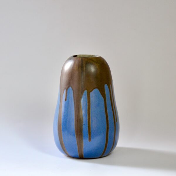 divine style french antiques leon pointu drip glaze vase 1