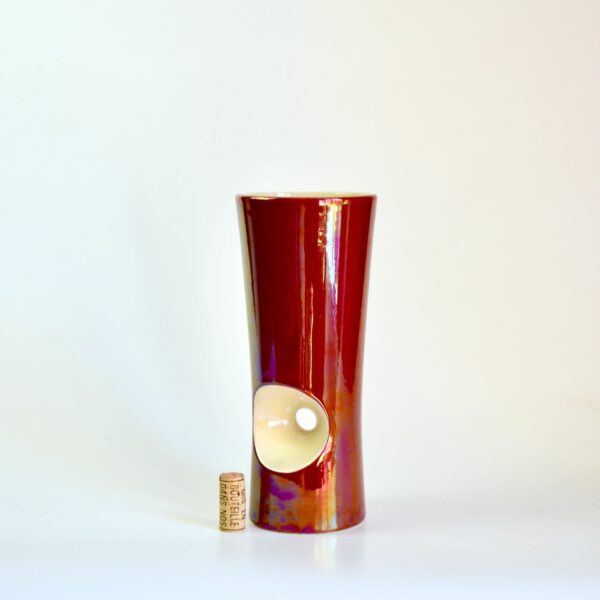 Verceram modernist vase 1960s divine style french antiques 3