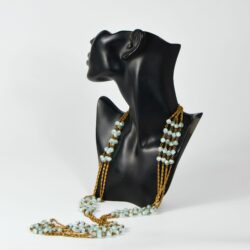 1920s sautoir flapper necklace givre beads 1920s divine style 5