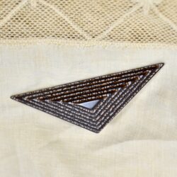 vintage lea stein geometric brooch divine style 1