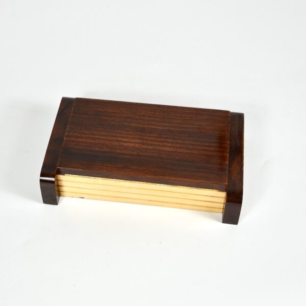 rosewood maple art deco cigarette box divine style french antiques 4