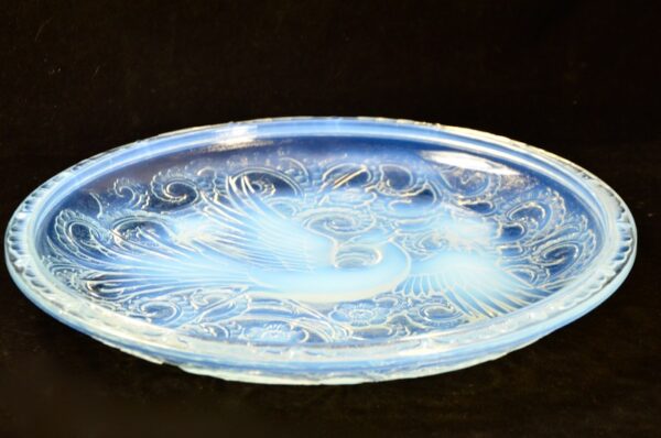 pierre d'Avesn Art Deco opalescent bird of paradise divine style french antiques 3