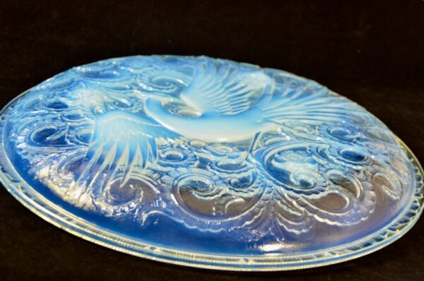 pierre d'Avesn Art Deco opalescent bird of paradise divine style french antiques 2