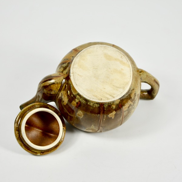 gilbert metenier teapot art deco stoneware divine style french antiques 3