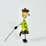 Accolay ceramic personnage Scotsman 1960s French art pottery figure 4