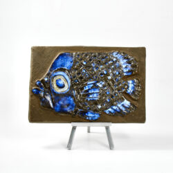 Royal Copenhagen Fish Wall plaque Inge Lise Koefoed - denmark mid century 1960s scandinavian pottery 2 (1)