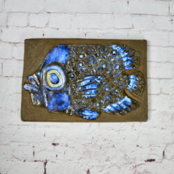Royal Copenhagen Fish Wall plaque Inge Lise Koefoed - denmark mid century 1960s scandinavian pottery5
