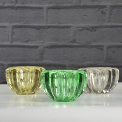 20thc French glass,3 glass bowls,coloured glass,d'Avesn lobed bowls,Daum Croix de Lorraine,french glass designer,Pierre d'Avesn