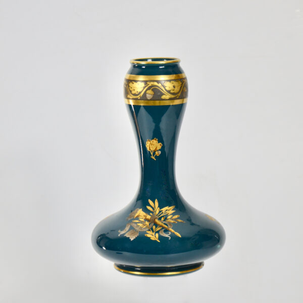 jaget-pinon-art-deco-vase-in-bleu-de-tours-1920s-blue-and-gold-empire-style-french-ceramic-vase