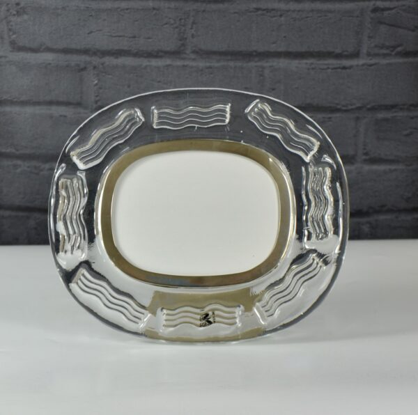 Vintage Seguso Murano picture frame limited edition mid century Venetian glass photo frame 4