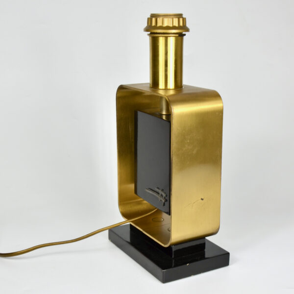 large 1970s table lamp with abstract decor 6 (1)