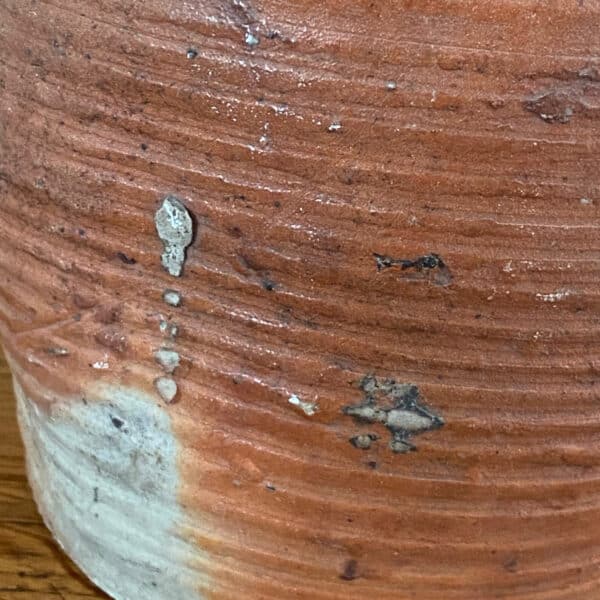 antique French cruche bottle in salt glaze stoneware. 1