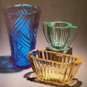 Daum art deco crystal 1930s