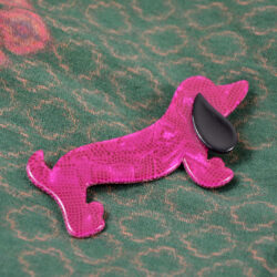 lea-stein-dachshund-brooch-pin-french-designer-jewellery