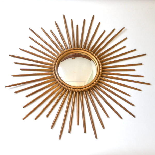 Chaty Vallauris mid century convex mirror, 1950s