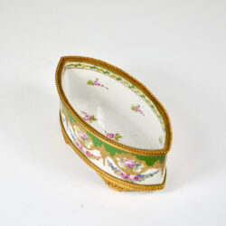Sèvres jardinière 19thc French porcelain gilt bronze ormolu miniature (1)