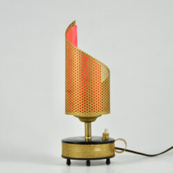Teleambiance perforated lamp Matthieu Mategot 1960 French mid century light (4)