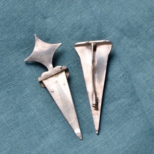 antique-berber-silver-filigree-dagger-brooch (4)